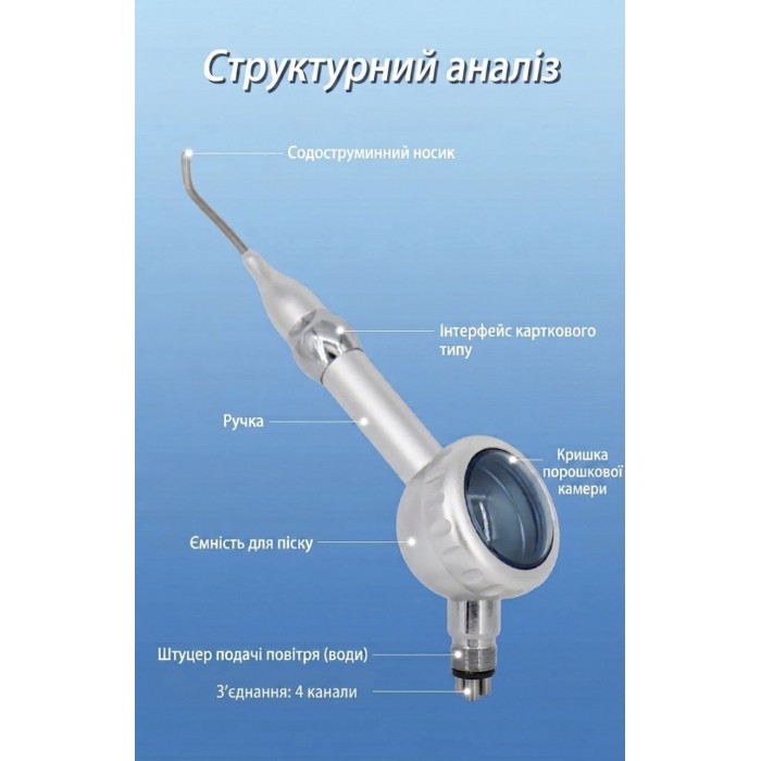 Стоматологічний содоструминний наконечник (Air Flow)