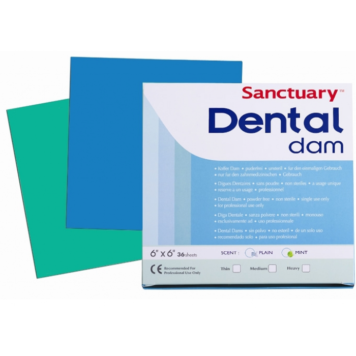 Платки для коффердама Sanctuary Dental Dam