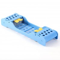 Пластиковая кассета для стерилизации на 4 инструмента (синяя)