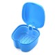 Контейнер для зубних протезів (Блакитний)