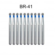 Набір алмазних борів (10 шт)  BR-41 ISO 001/014