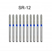 Набор алмазных боров (10 шт)  SR-12 ISO 141/014