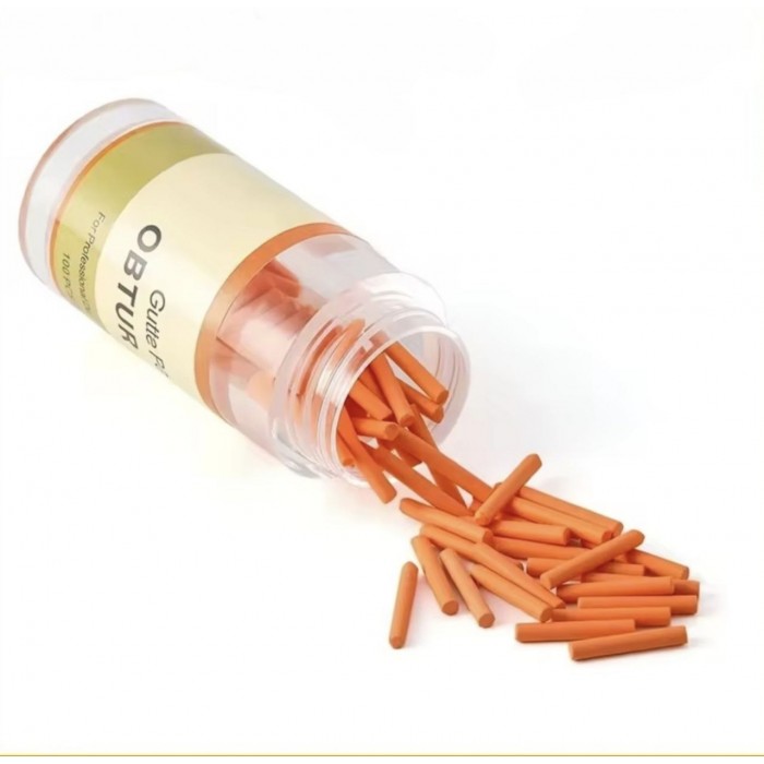 Гутаперчеві пелети для ін’єкційних обтураційних систем 100 шт