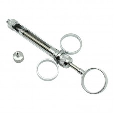 Карпульный шприц с кольцами (с двумя насадками)