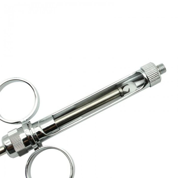 Карпульний шприц з кільцями (з двома насадками)