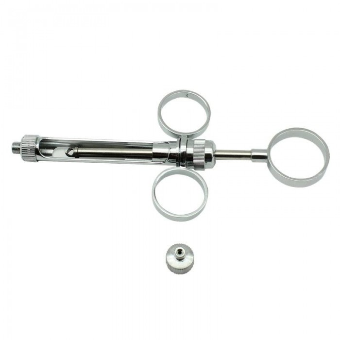 Карпульний шприц з кільцями (з двома насадками)
