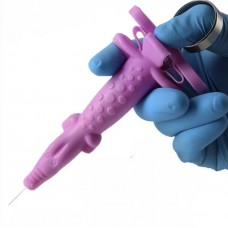 Силиконовая насадка-держатель для карпульного шприца Розовый