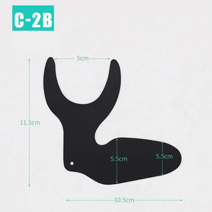 Набір професійних стоматологічних контрастерів для дентальної фотографії 6 шт