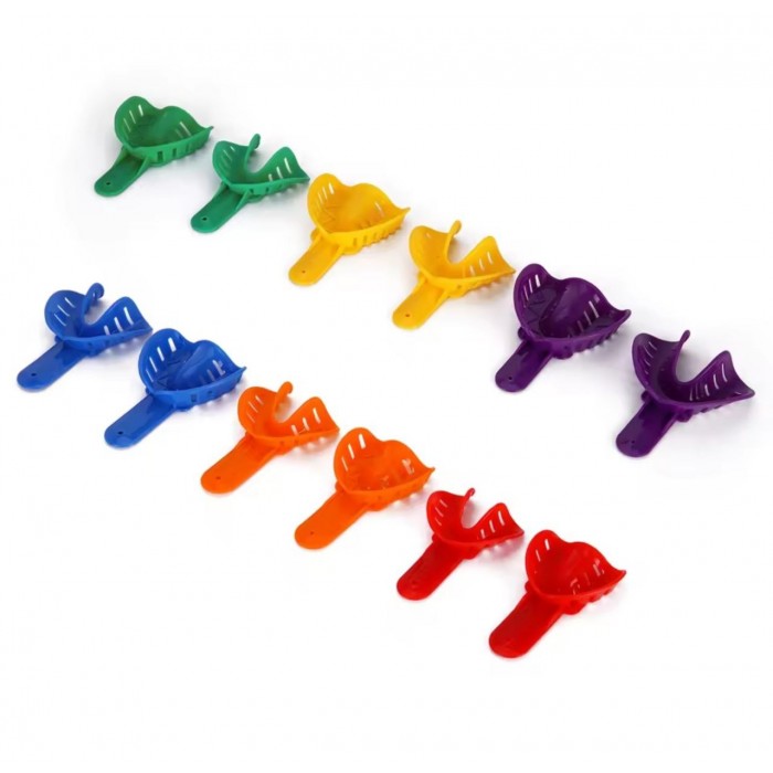 Відтискна ложка пластикова перфорована (12 шт.)