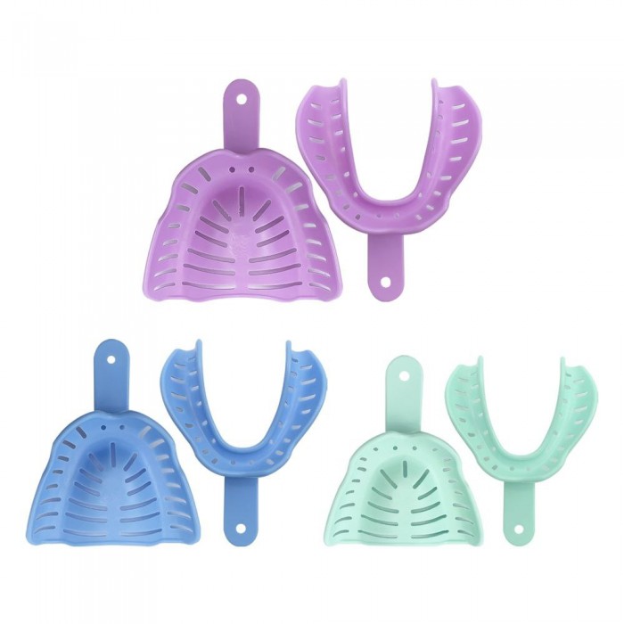 Ложки для зняття стоматологічних відбитків 6 шт