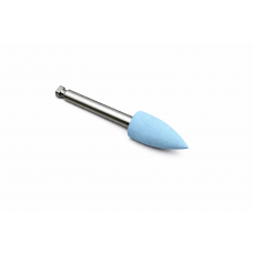 Гумка силіконова полірувальна (блакитна) для кутового наконечника (RA) — Середня зернистість