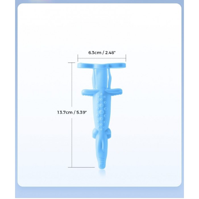 Силіконова насадка-тримач для карпульного шприца Синій