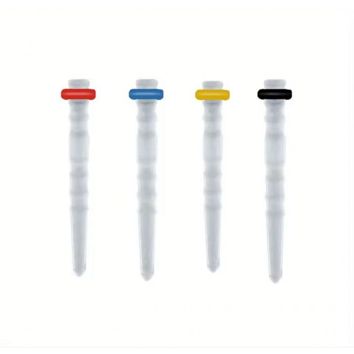 Стекловолоконные штифты 200 шт 100 рифленых и 100 гладких