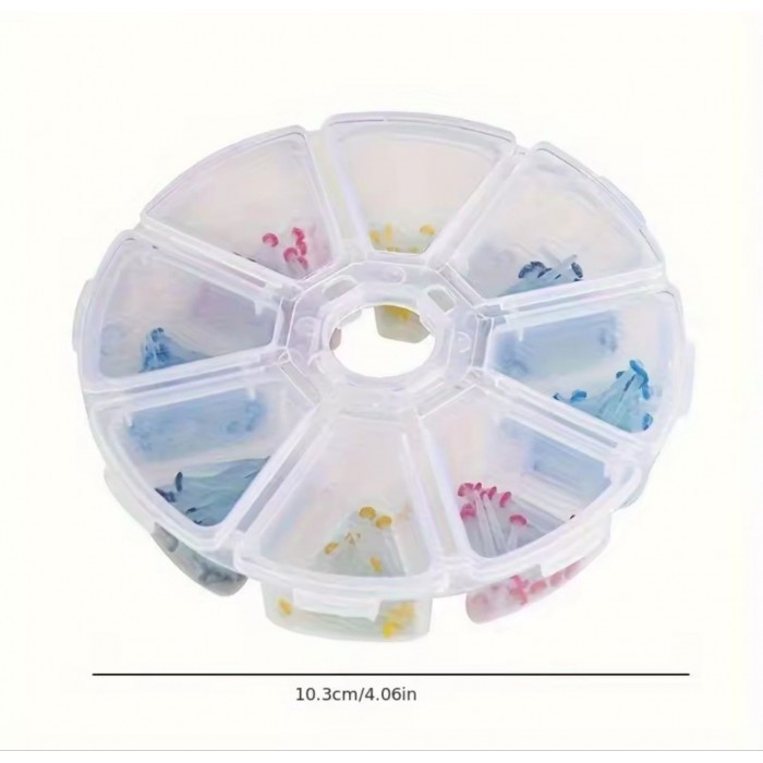 Стекловолоконные штифты 200 шт 100 рифленых и 100 гладких