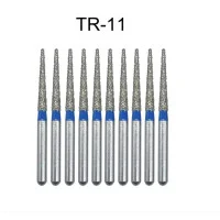 Набір алмазних борів (10 шт)  TR-11 ISO 199/015
