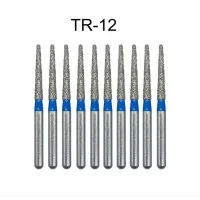 Набір алмазних борів (10 шт)  TR-12 ISO 199/016